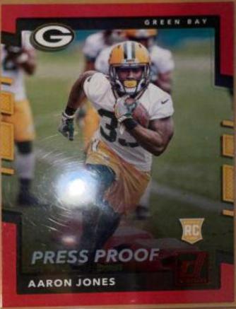 Aaron Jones [Red Press Proof] #385
