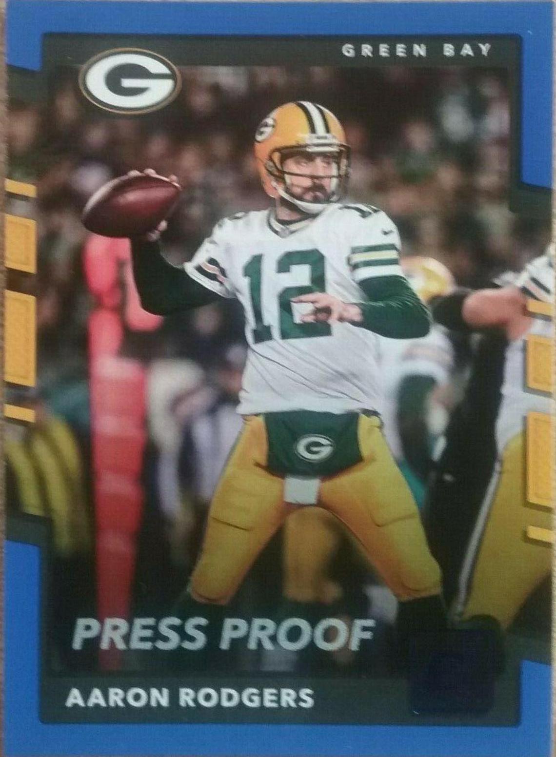 Aaron Rodgers [Blue Press Proof] #251
