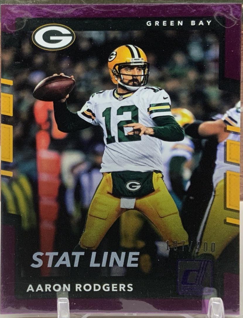Aaron Rodgers [Season Stat Line Press Proof] #251