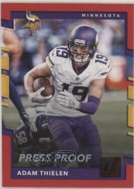 Adam Thielen [Red Press Proof] #111