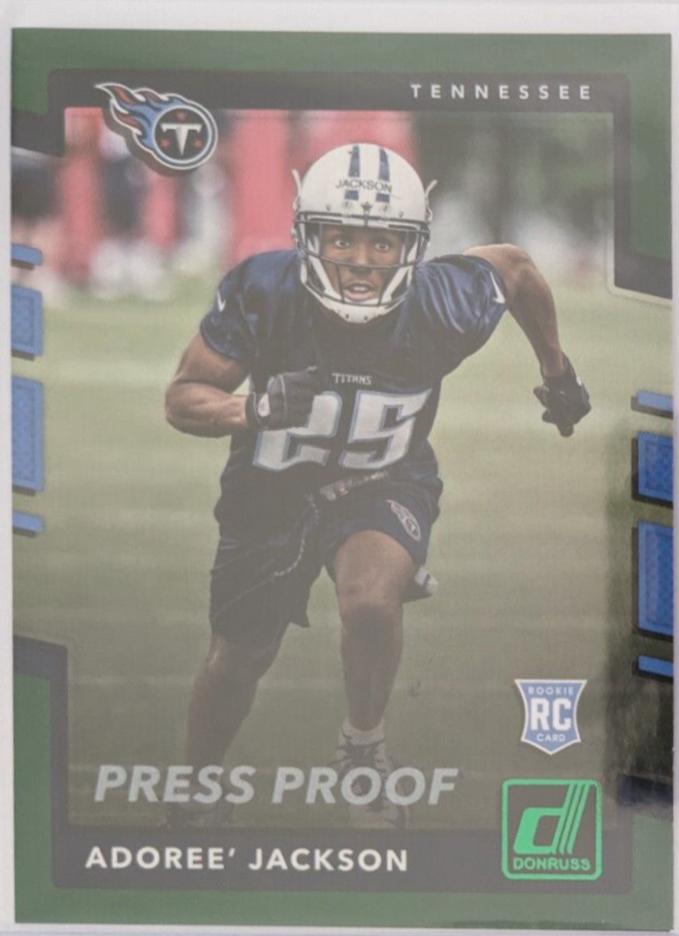 Adoree' Jackson [Green Press Proof] #398