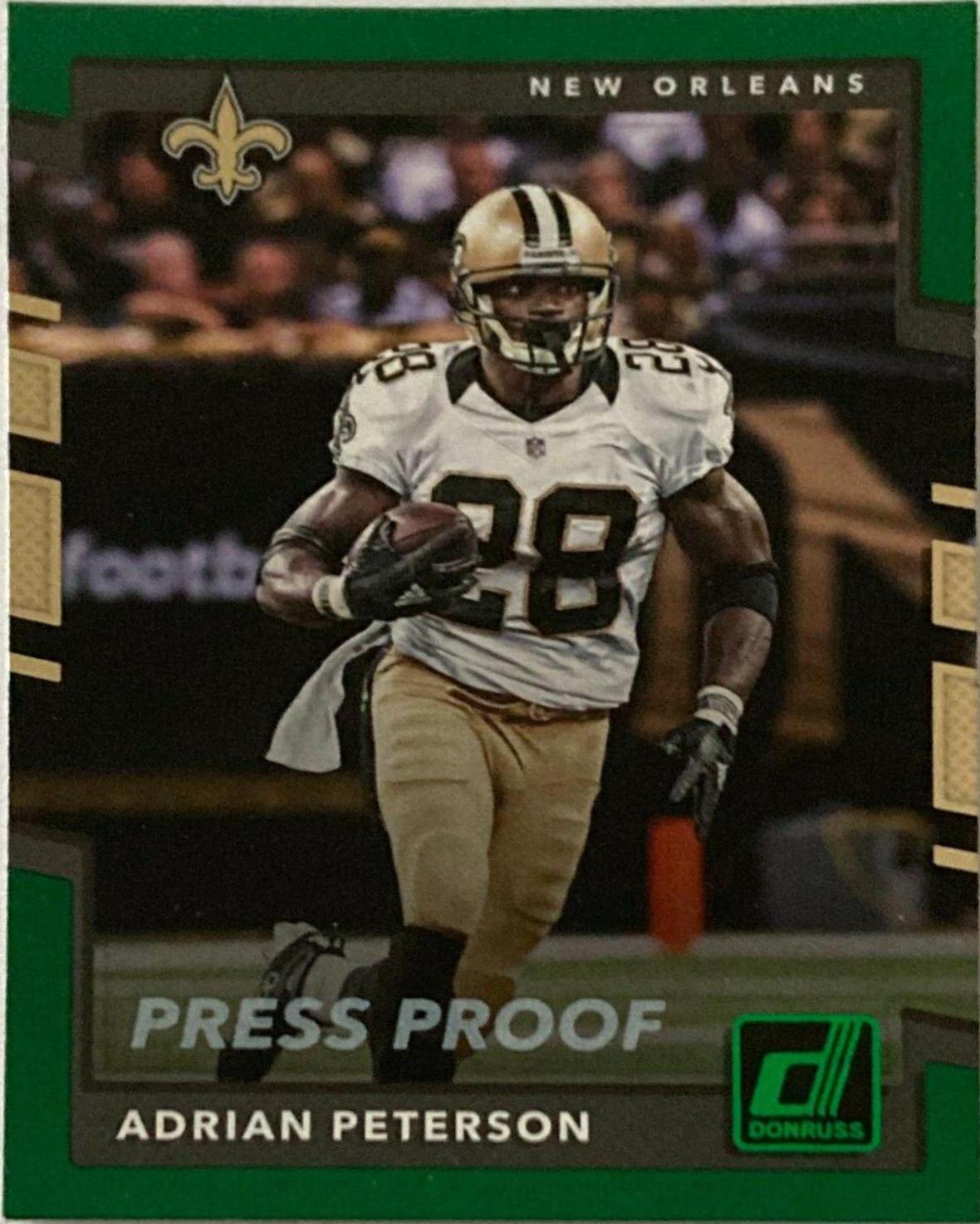Adrian Peterson [Green Press Proof] #292