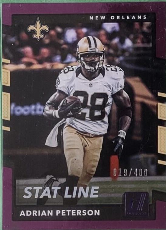 Adrian Peterson [Season Stat Line Press Proof] #292