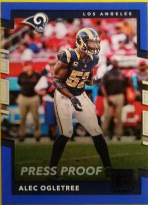 Alec Ogletree [Blue Press Proof] #224