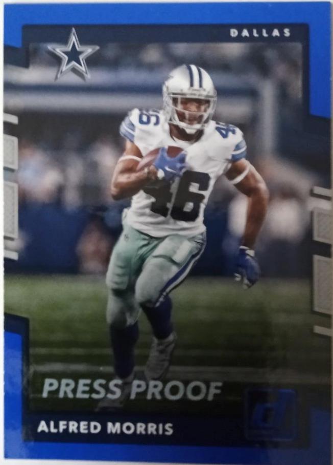 Alfred Morris [Blue Press Proof] #208