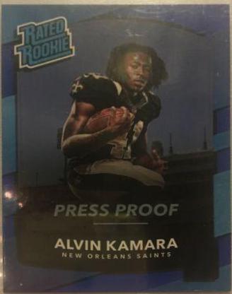 Alvin Kamara [Blue Press Proof] #349