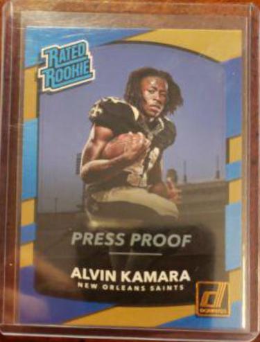 Alvin Kamara [Bronze Press Proof] #349