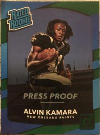 Alvin Kamara [Green Press Proof] #349