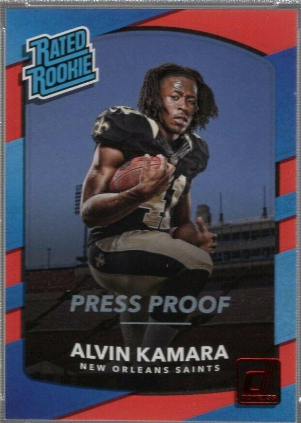 Alvin Kamara [Red Press Proof] #349