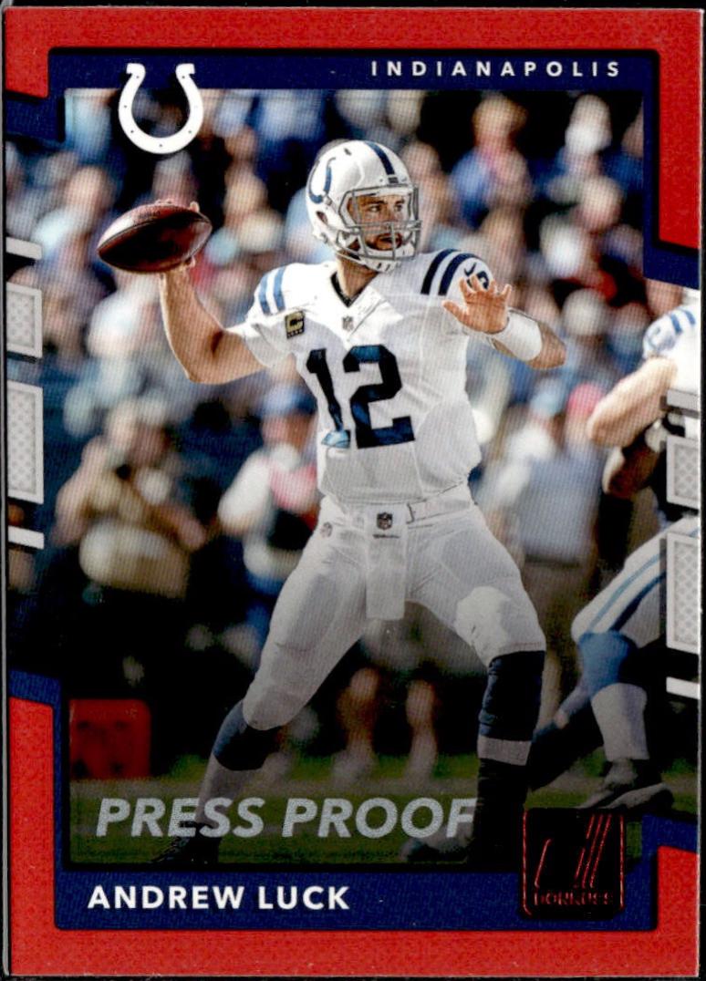 Andrew Luck [Red Press Proof] #160