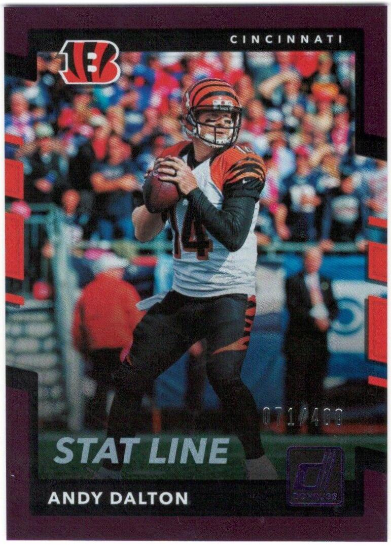 Andy Dalton [Season Stat Line Press Proof] #239