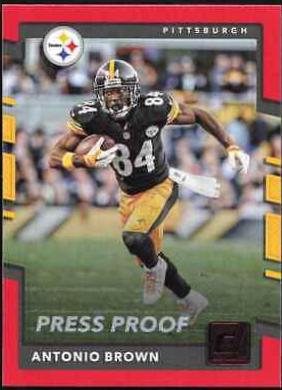 Antonio Brown [Red Press Proof] #18
