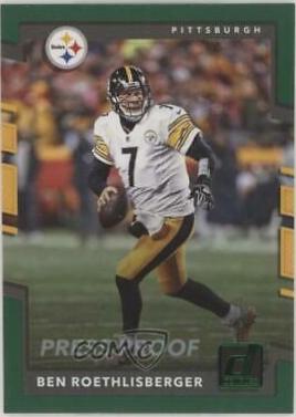 Ben Roethlisberger [Green Press Proof] #34