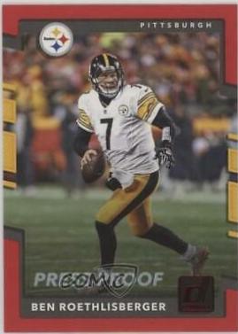 Ben Roethlisberger [Red Press Proof] #34