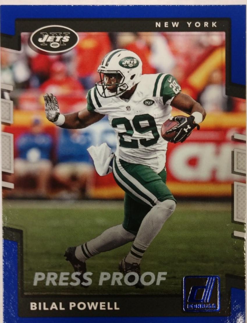 Bilal Powell [Blue Press Proof] #97