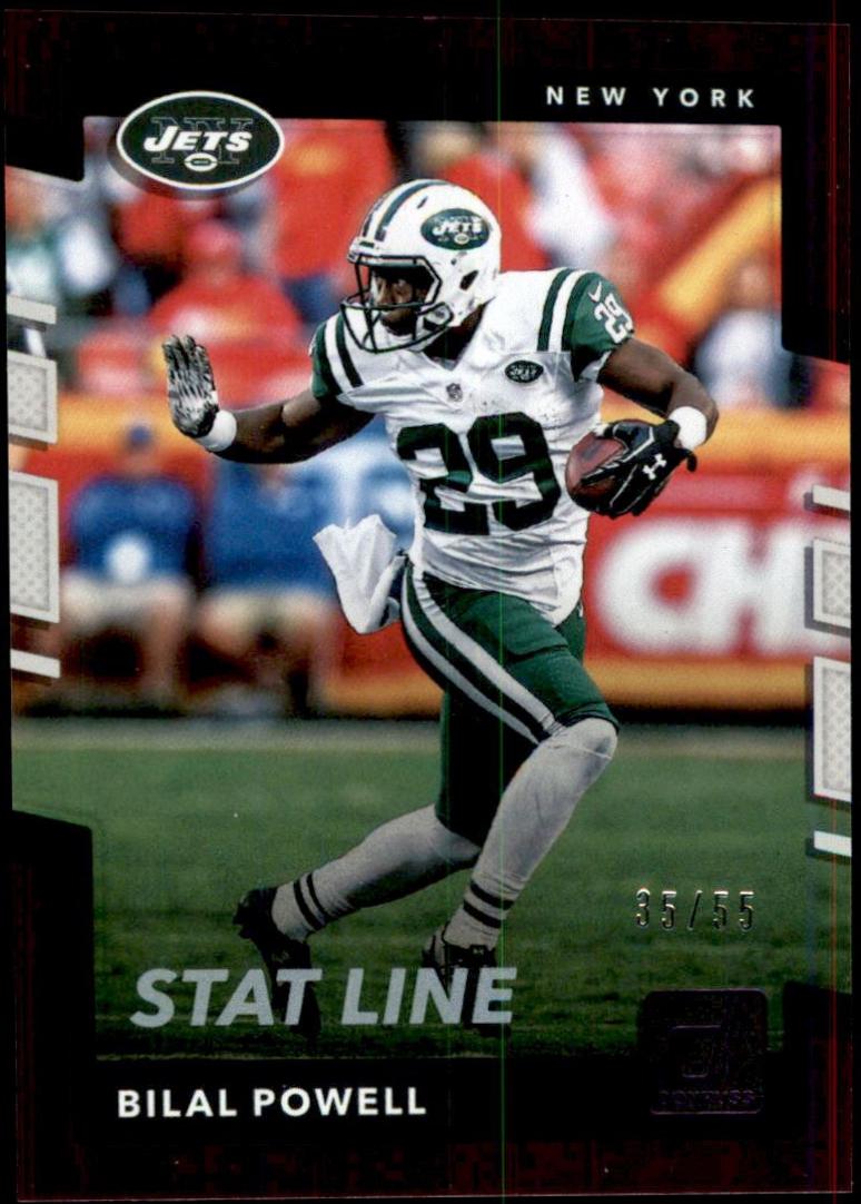Bilal Powell [Season Stat Line Press Proof] #97