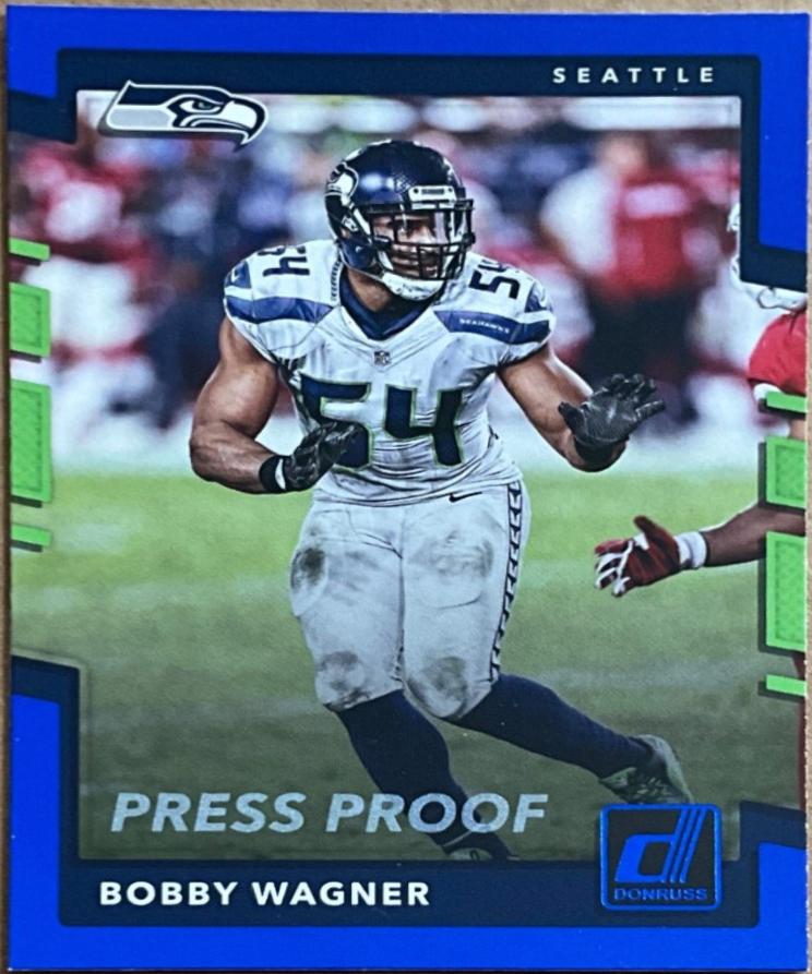 Bobby Wagner [Blue Press Proof] #287