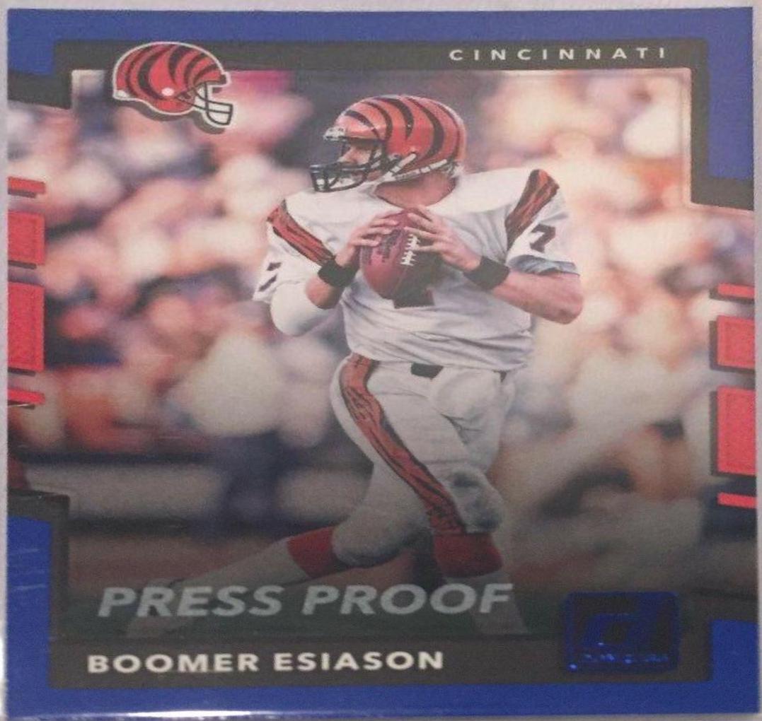 Boomer Esiason [Blue Press Proof] #167