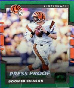 Boomer Esiason [Green Press Proof] #167