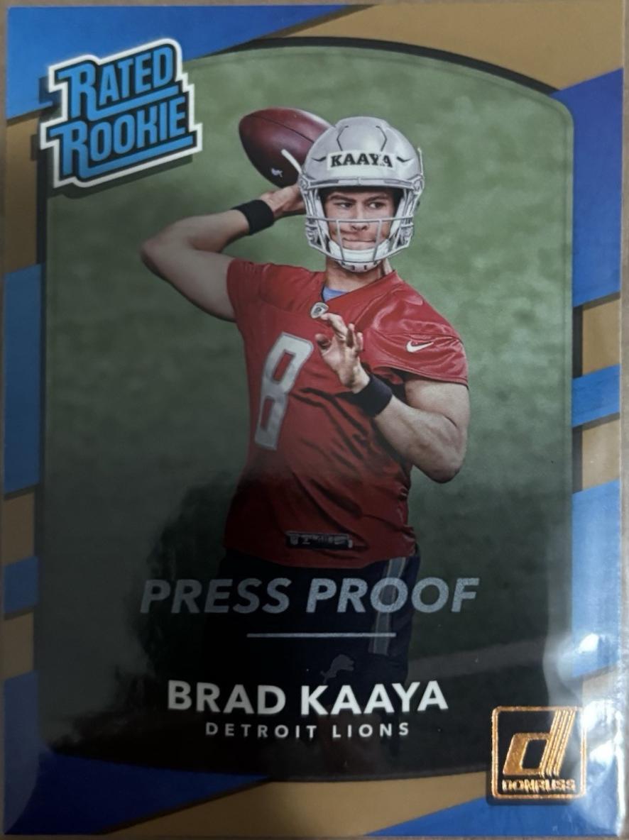 Brad Kaaya [Bronze Press Proof] #323