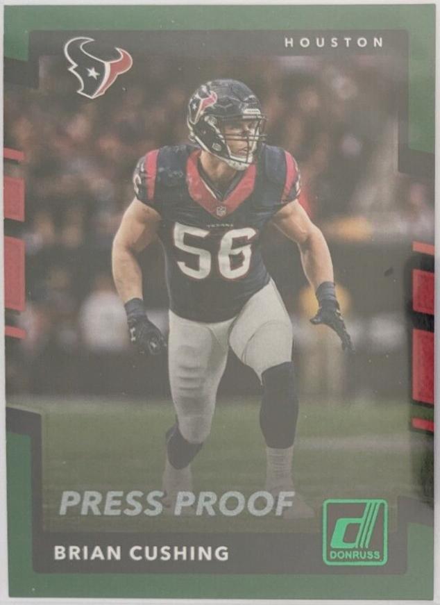 Brian Cushing [Green Press Proof] #210
