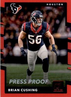 Brian Cushing [Red Press Proof] #210