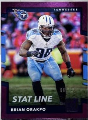 Brian Orakpo [Season Stat Line Press Proof] #223