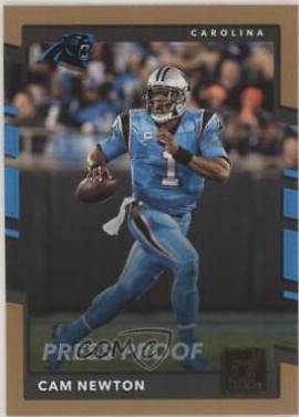 Cam Newton [Bronze Press Proof] #35