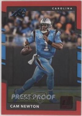 Cam Newton [Red Press Proof] #35