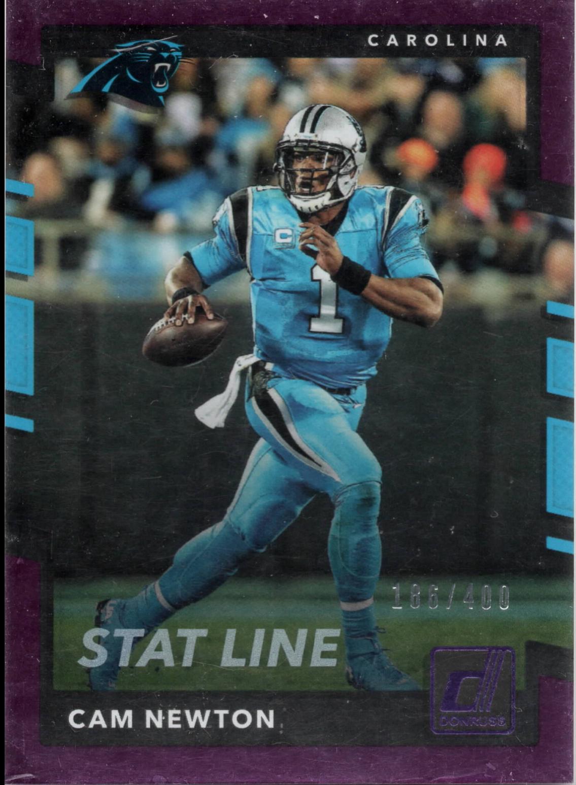 Cam Newton [Season Stat Line Press Proof] #35