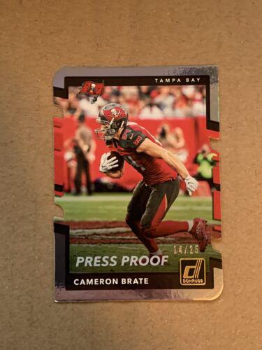 Cameron Brate [Silver Die Cut Press Proof] #19