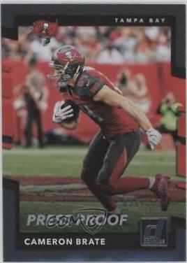Cameron Brate [Silver Press Proof] #19