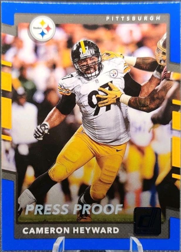 Cameron Heyward [Blue Press Proof] #276