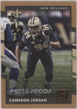 Cameron Jordan [Bronze Press Proof] #150