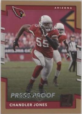 Chandler Jones [Bronze Press Proof] #194