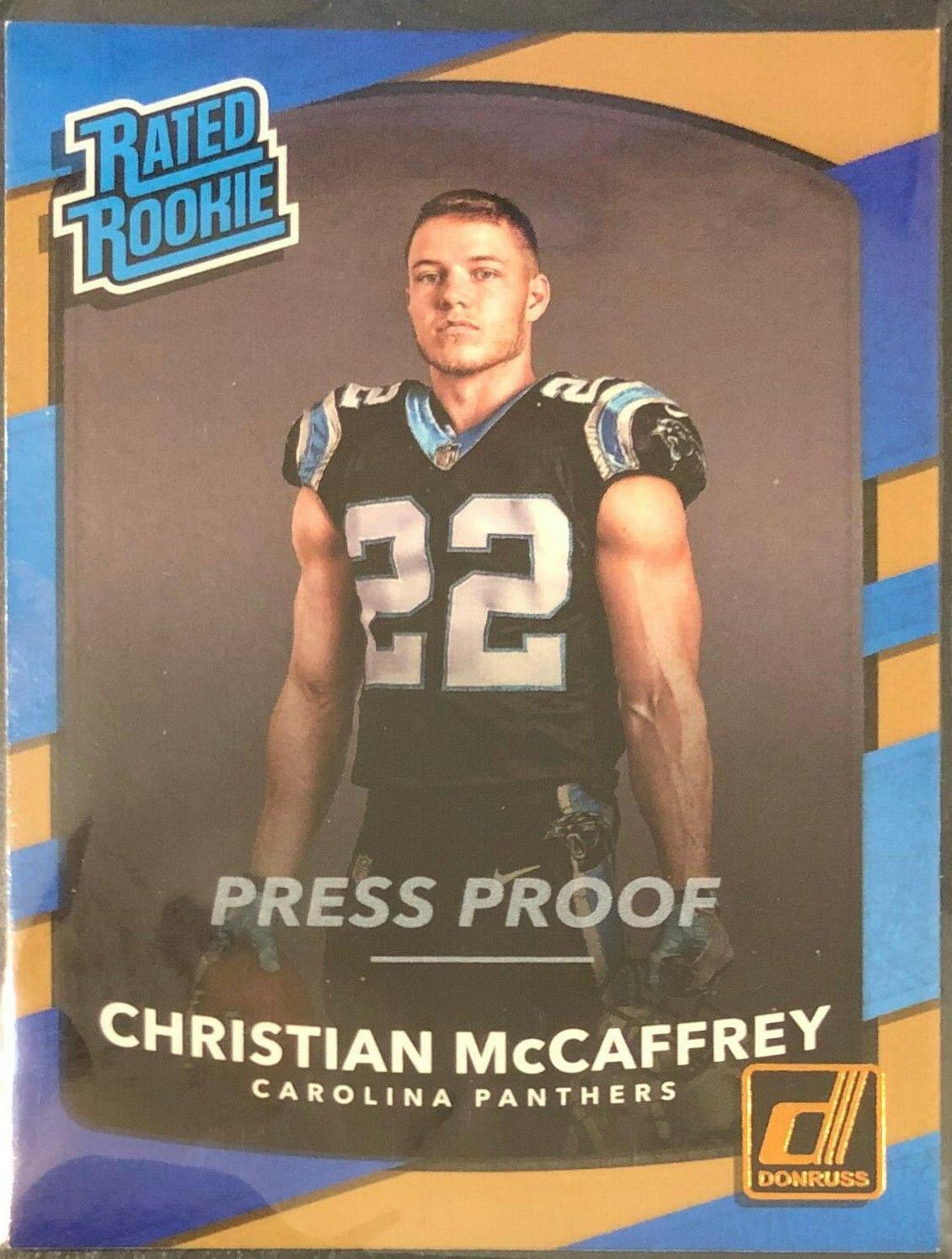 Christian McCaffrey [Bronze Press Proof] #318