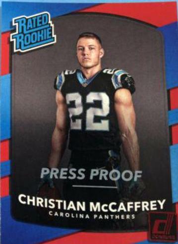 Christian McCaffrey [Red Press Proof] #318