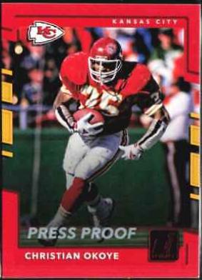 Christian Okoye [Red Press Proof] #98