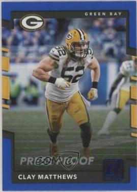 Clay Matthews [Blue Press Proof] #103