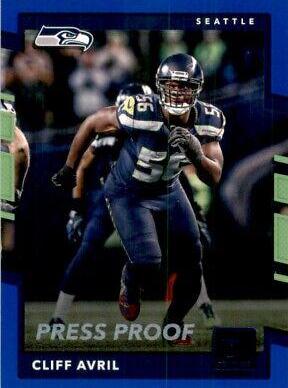 Cliff Avril [Blue Press Proof] #264