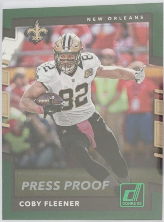 Coby Fleener [Green Press Proof] #131