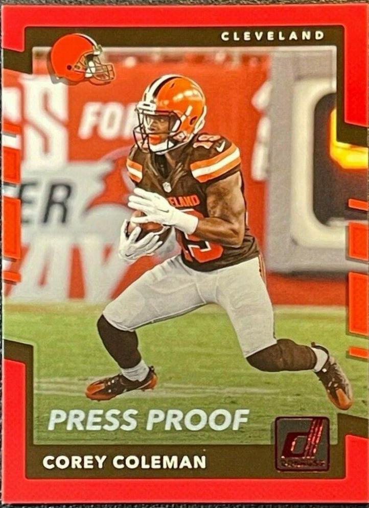 Corey Coleman [Red Press Proof] #109