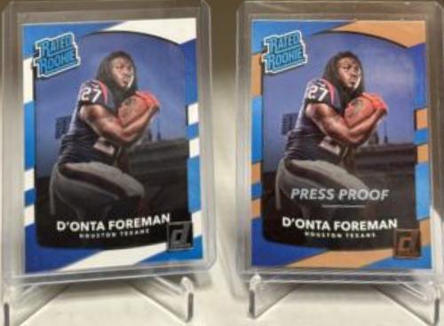 D'Onta Foreman [Bronze Press Proof] #340