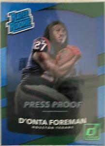 D'Onta Foreman [Green Press Proof] #340