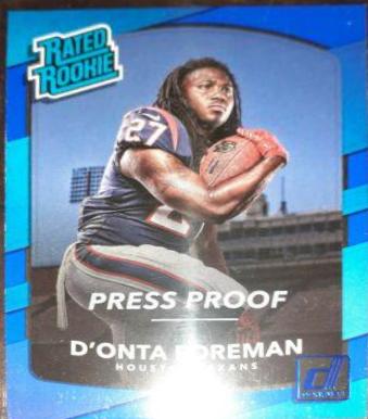 D'Onta Foreman [Red Press Proof] #340