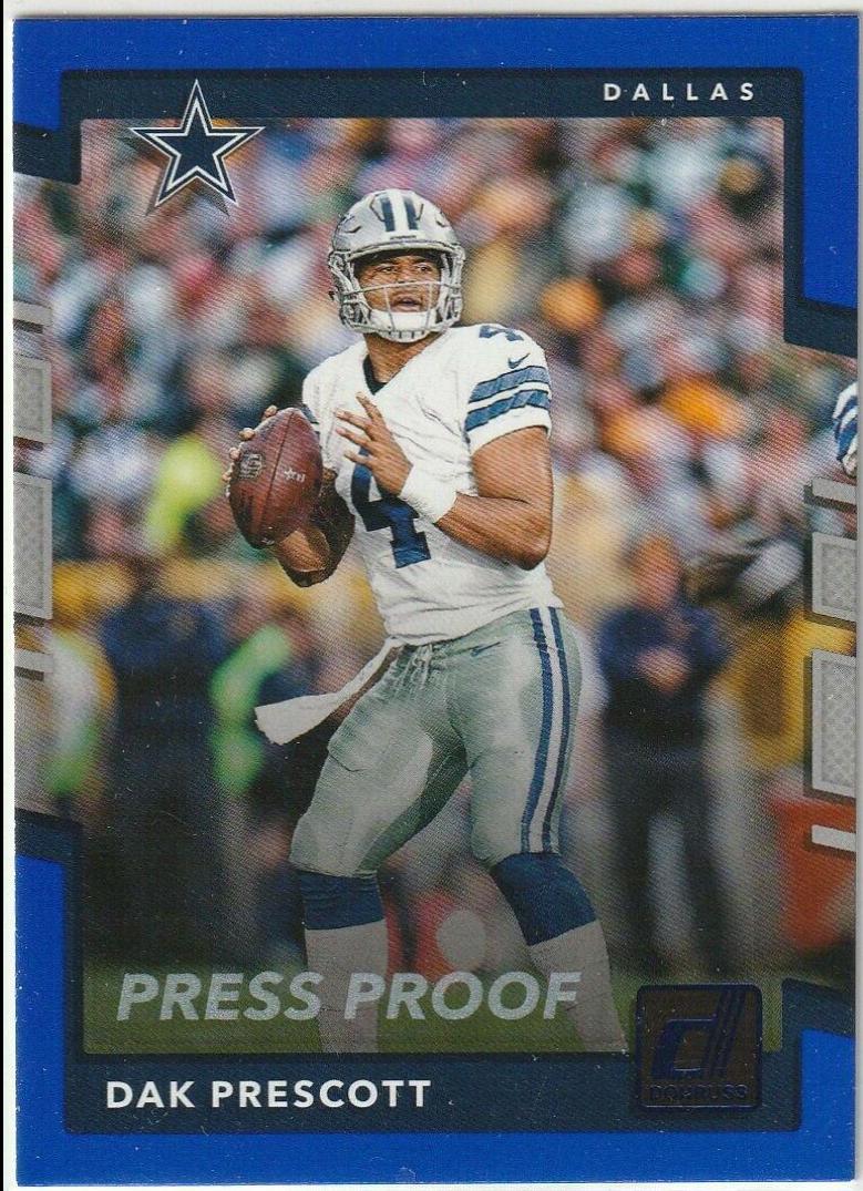 Dak Prescott [Blue Press Proof] #39