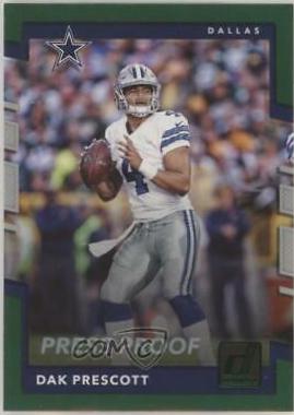 Dak Prescott [Green Press Proof] #39