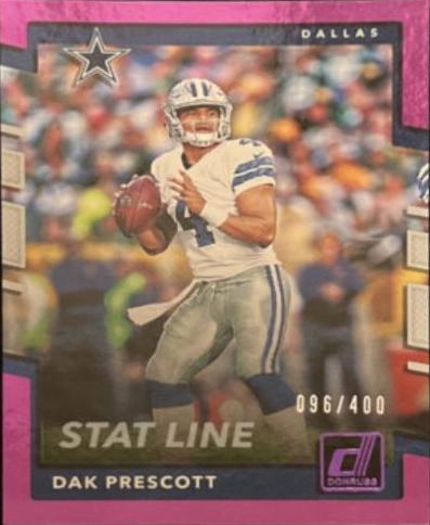 Dak Prescott [Season Stat Line Press Proof] #39