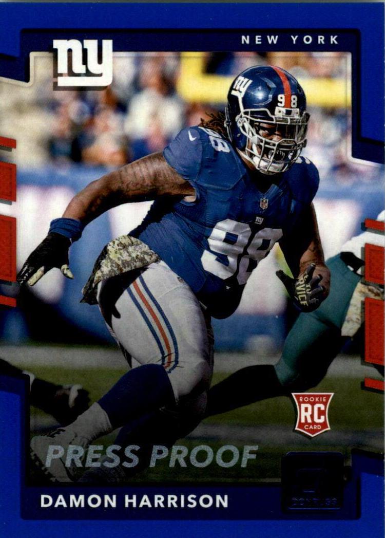 Damon Harrison [Blue Press Proof] #173
