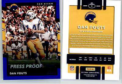 Dan Fouts [Blue Press Proof] #6